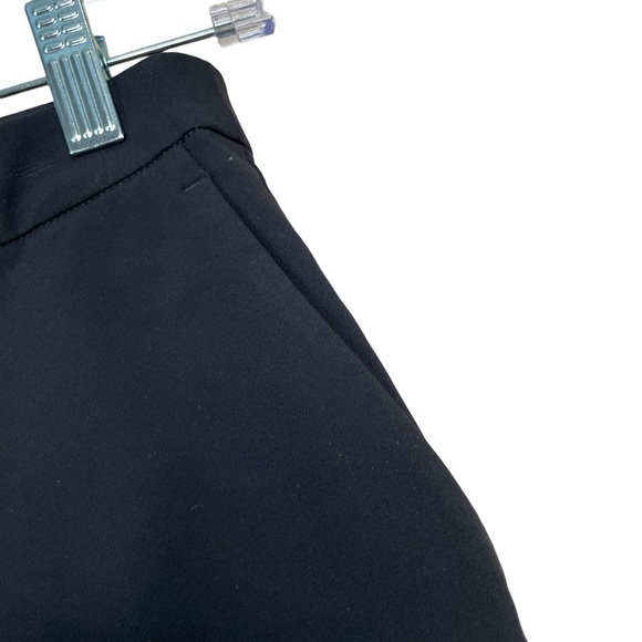 Theory Dress Pants Size 0 Thaniel Kennett Pull On Work Career Slacks Black - Picture 7 of 10